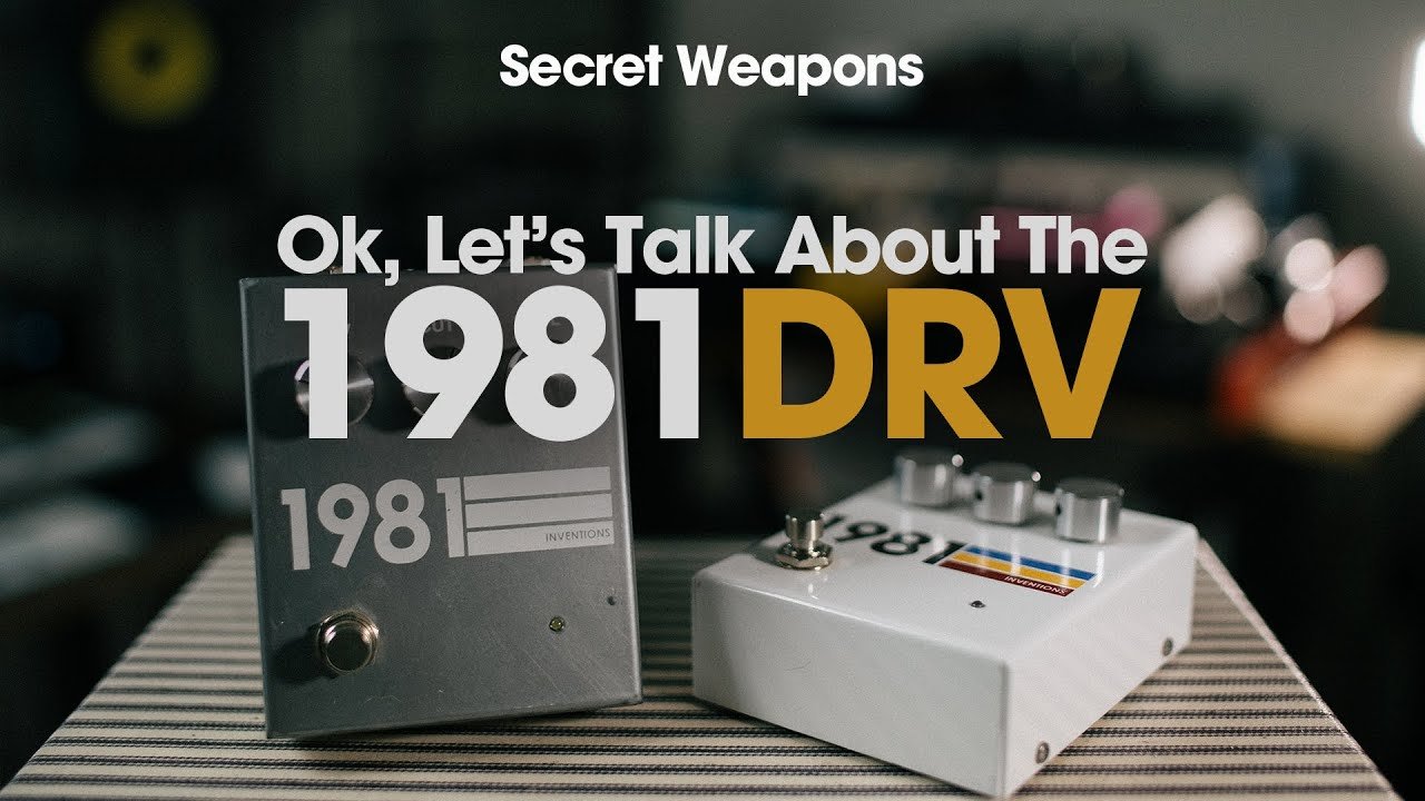 My most used drive EVER - 1981 Inventions DRV | Secret Weapons Demo & Review