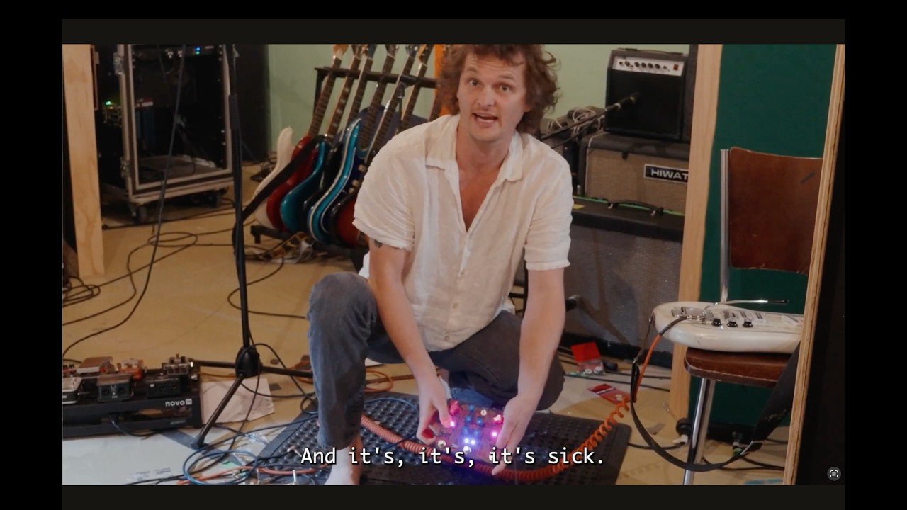 JAM pedals Tiny Amp Destroyer | With Stu Mackenzie (& Joey) of King Gizzard & the Lizard Wizard