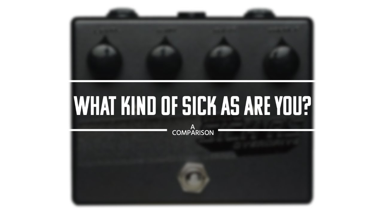 Bondi Sick As vs High Shredroom. Which is for you? // Guitar Pedal Demo
