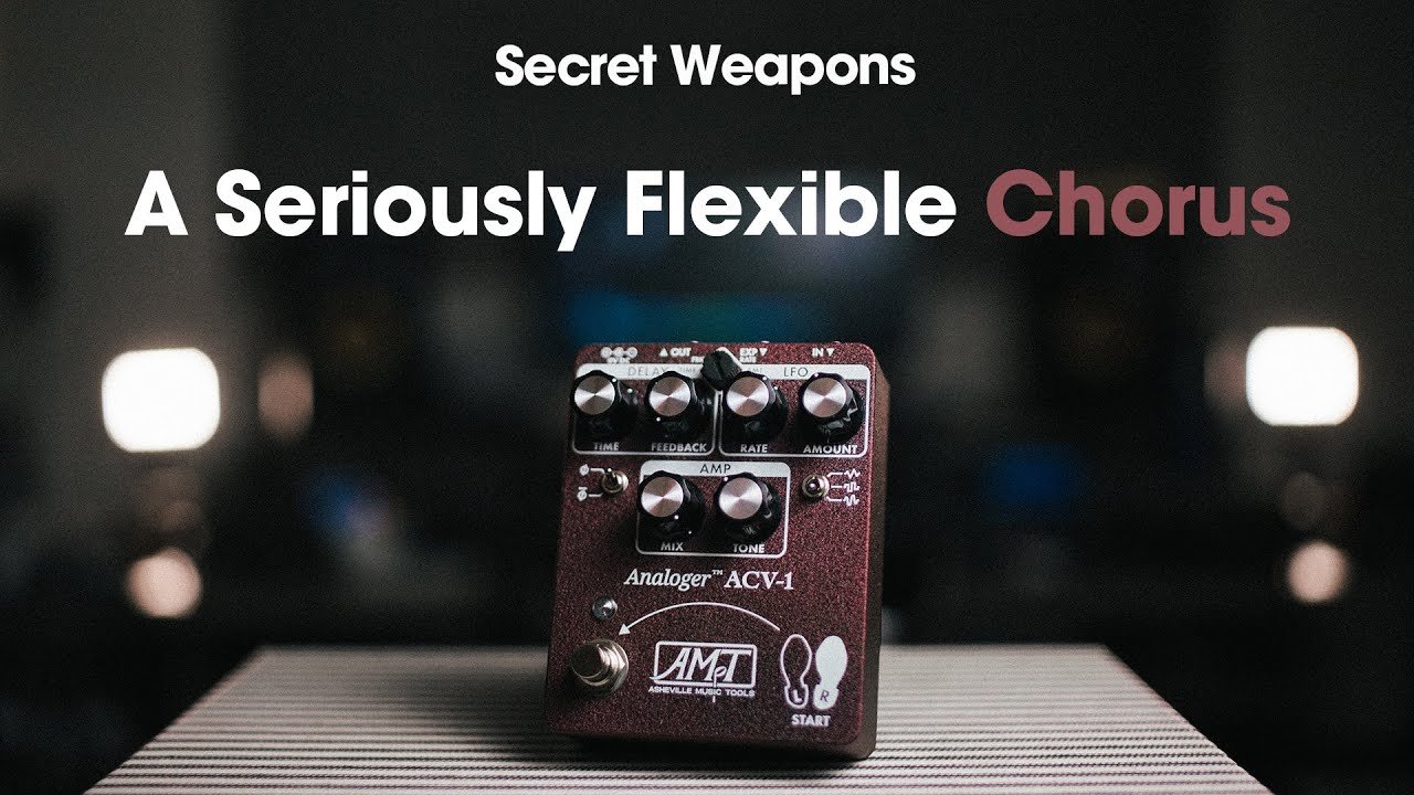 Asheville Music Tools ACV-1 Chorus and Vibrato | Secret Weapons Demo & Review
