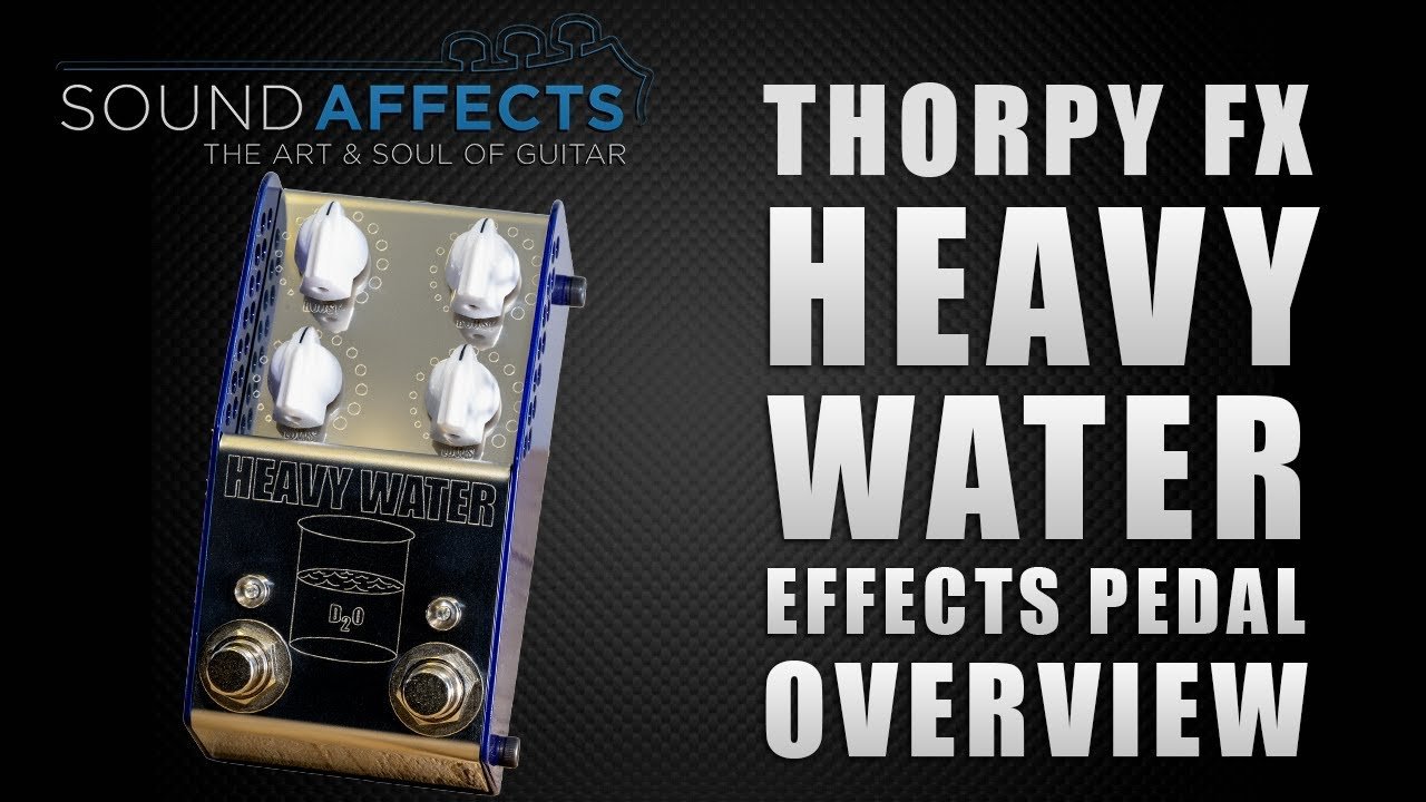Thorpy FX Heavy Water Dual High Headroom Boost Overview | Pedal Demo Video