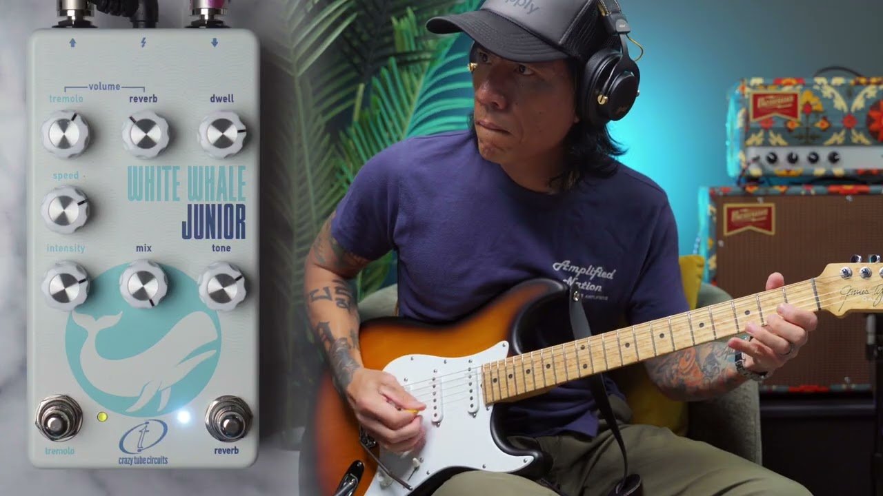 Crazy Tube Circuits White Whale Jr. | Real Spring Reverb + Tremolo