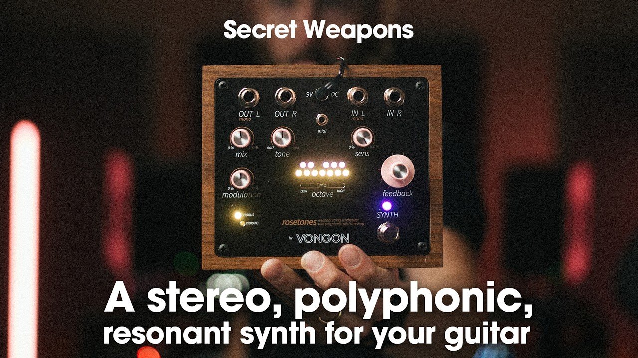 Ambient Synth Goodness with the Vongon Rosetones