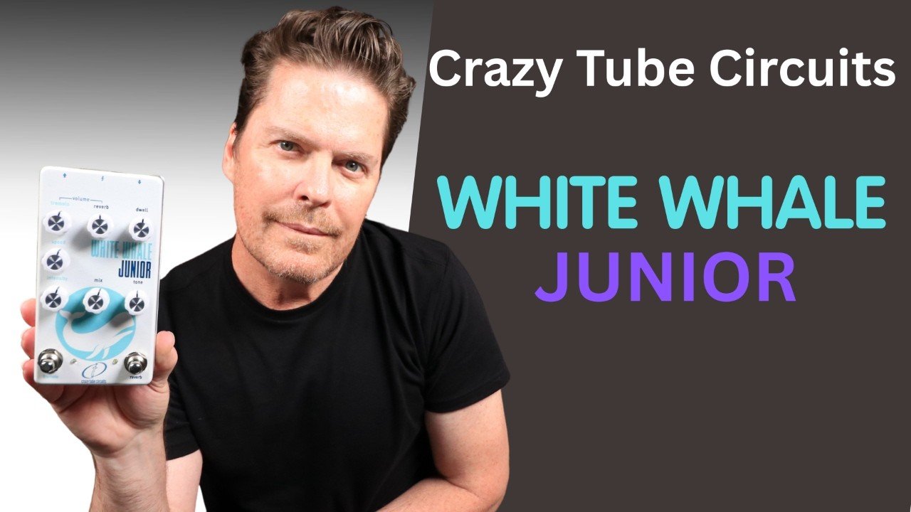 Crazy Tube Circuits - White Whale Junior - All Analog SPRING Reverb and Vintage Tremolo Pedal