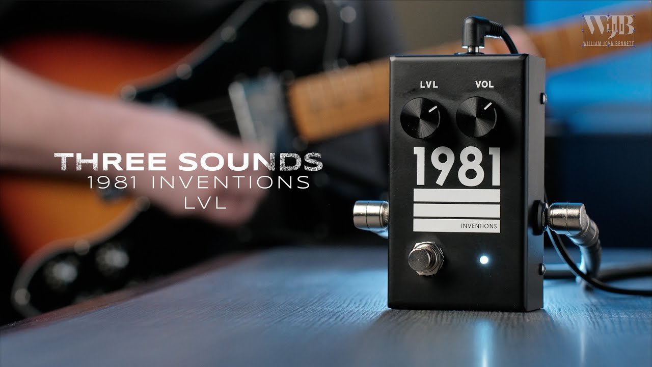 Three Sounds: 1981 Inventions LVL Boost/Drive