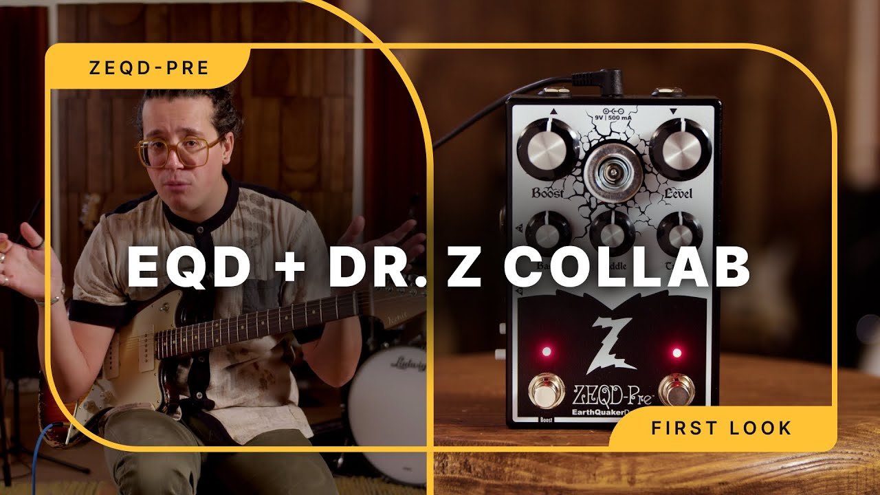 Is the Dr. Z × EQD ZEQD-Pre the Ultimate Tube Preamp Pedal?