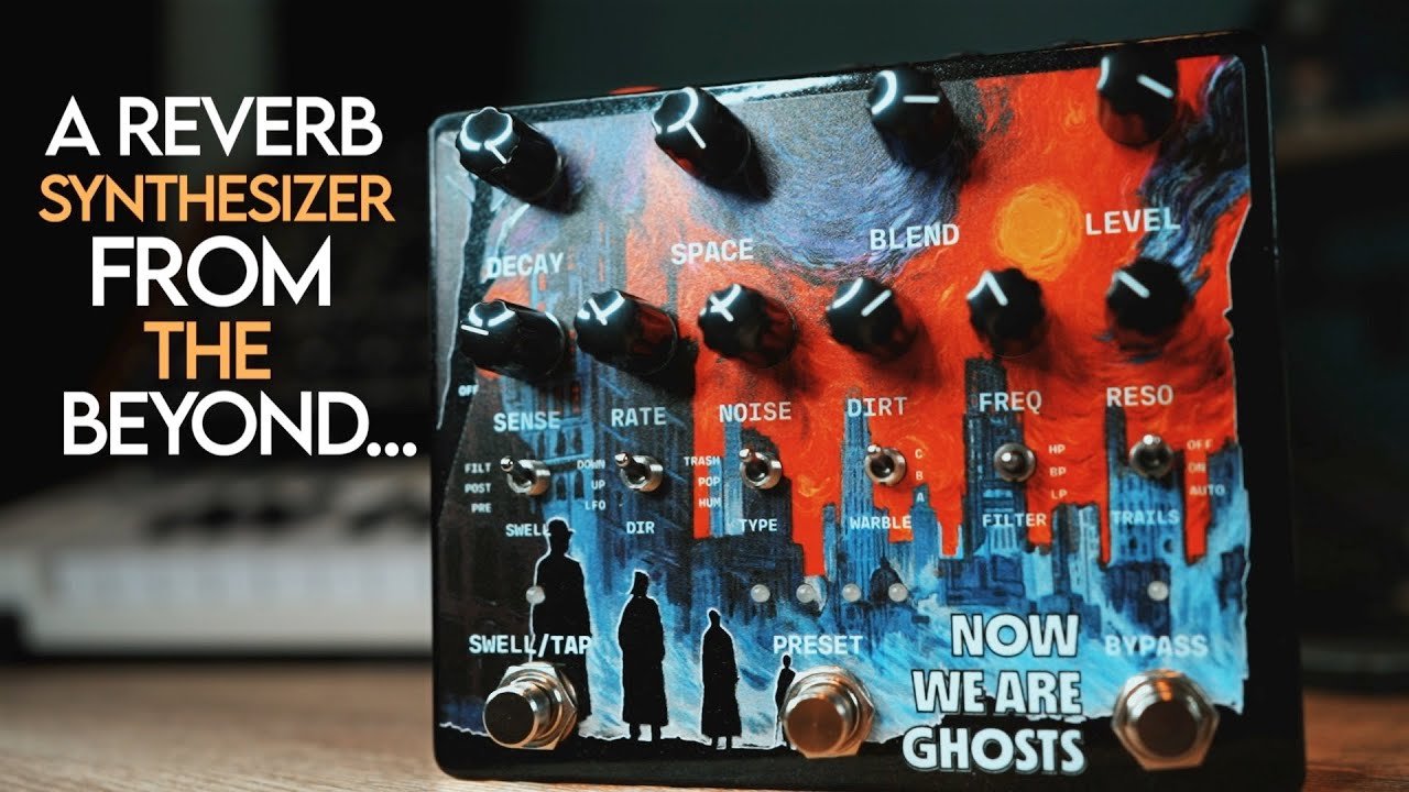 Stereo reverb from the beyond...NOW WE ARE GHOSTS // Alexander Pedals
