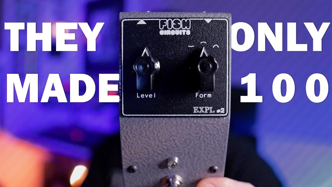Epic New Fuzz Pedal! Fish Circuits EXPL 2