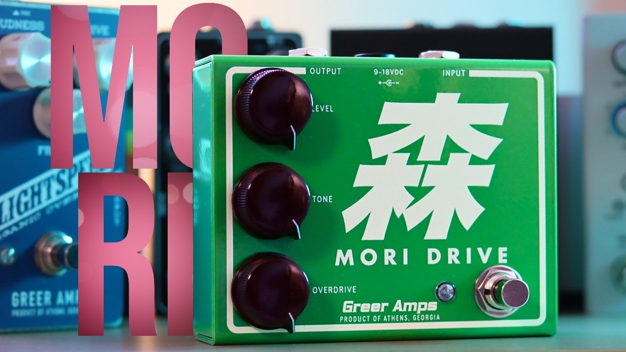 Greer Amps MORI DRIVE Demo // Glorious TS-Style Tones For Days!