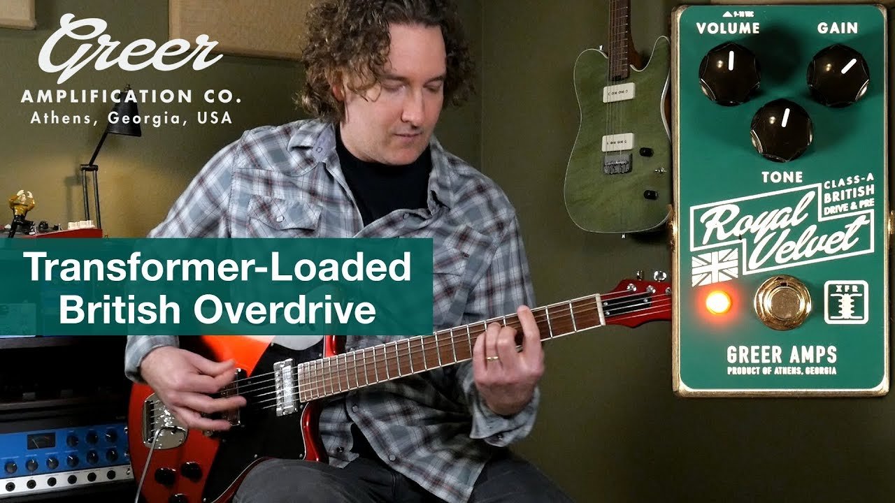 Greer Amps - Royal Velvet British Drive & Preamp