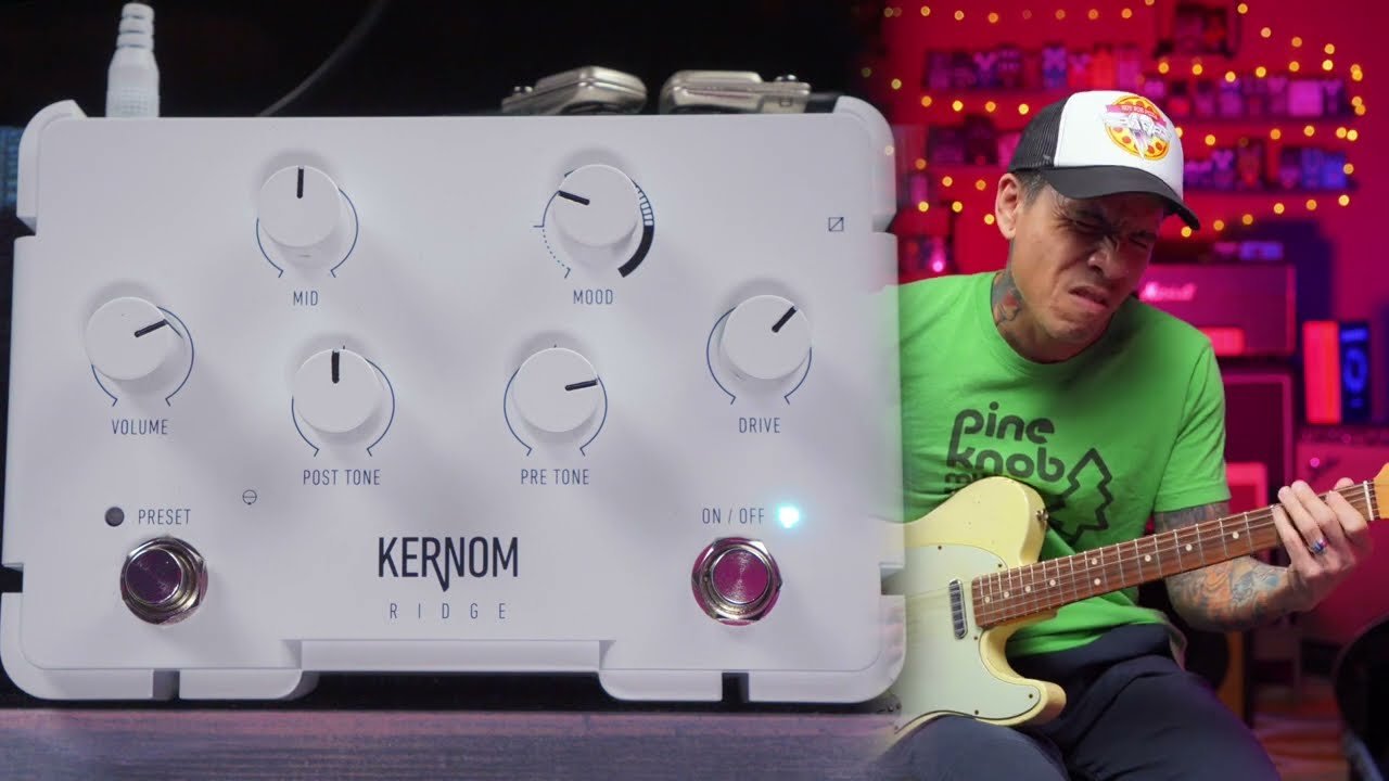 The MOST Tweakable Gain Pedal - Kernom RIDGE