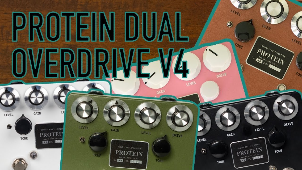 V4 Protein Dual Overdrive from BROWNE AMPLIFICATION