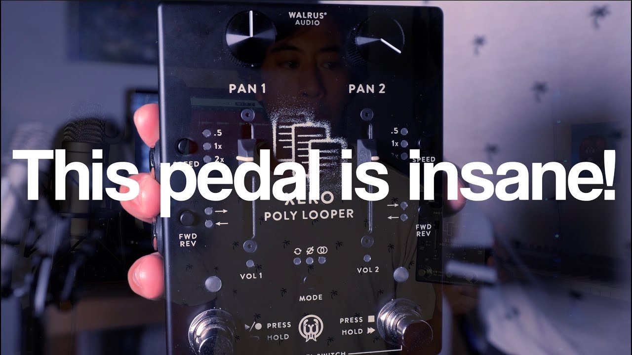 The Future Of Math Rock Looper Pedals | XERO Poly Looper by Walrus Audio