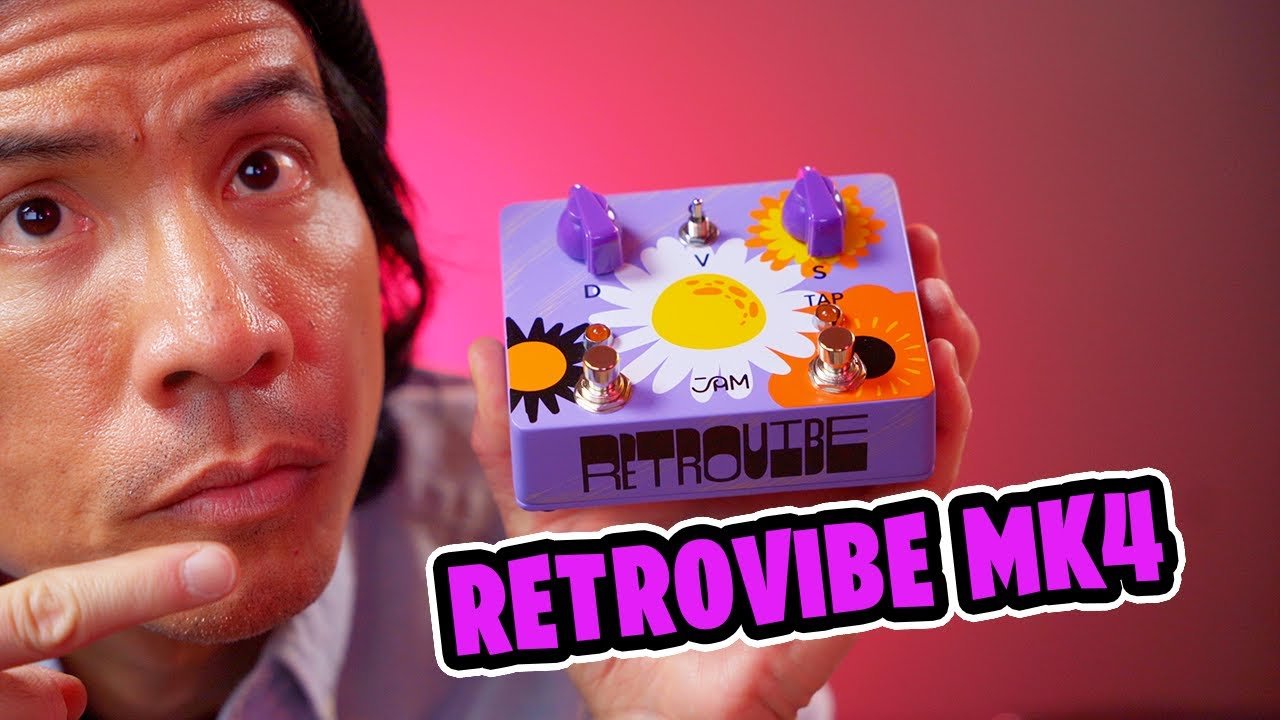 JAM Pedals Retrovibe MK4 | UniVibe w/Tap Tempo & MORE