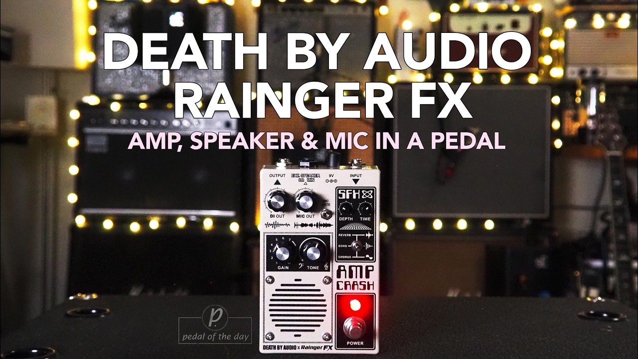 Death By Audio + Rainger FX = Amp Crash: An Amp, Speaker, Mic & Multi-Effect (Demo)
