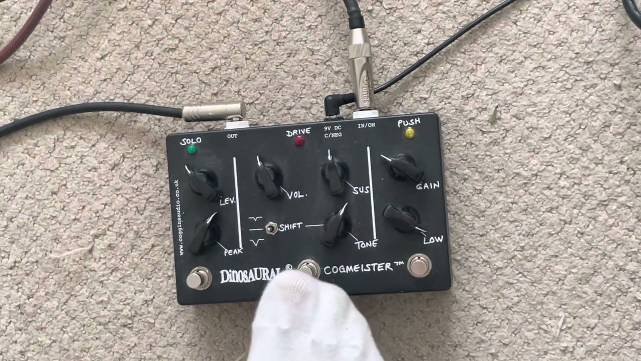 Dinosaural Cogmeister pedal review