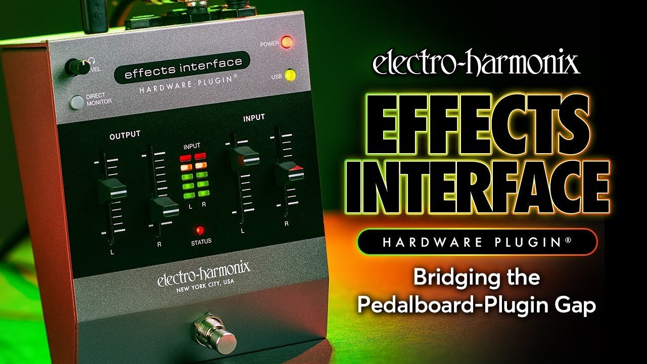 Electro-Harmonix Effects Interface Hardware Plugin | Bridging the Pedalboard-Plugin Gap