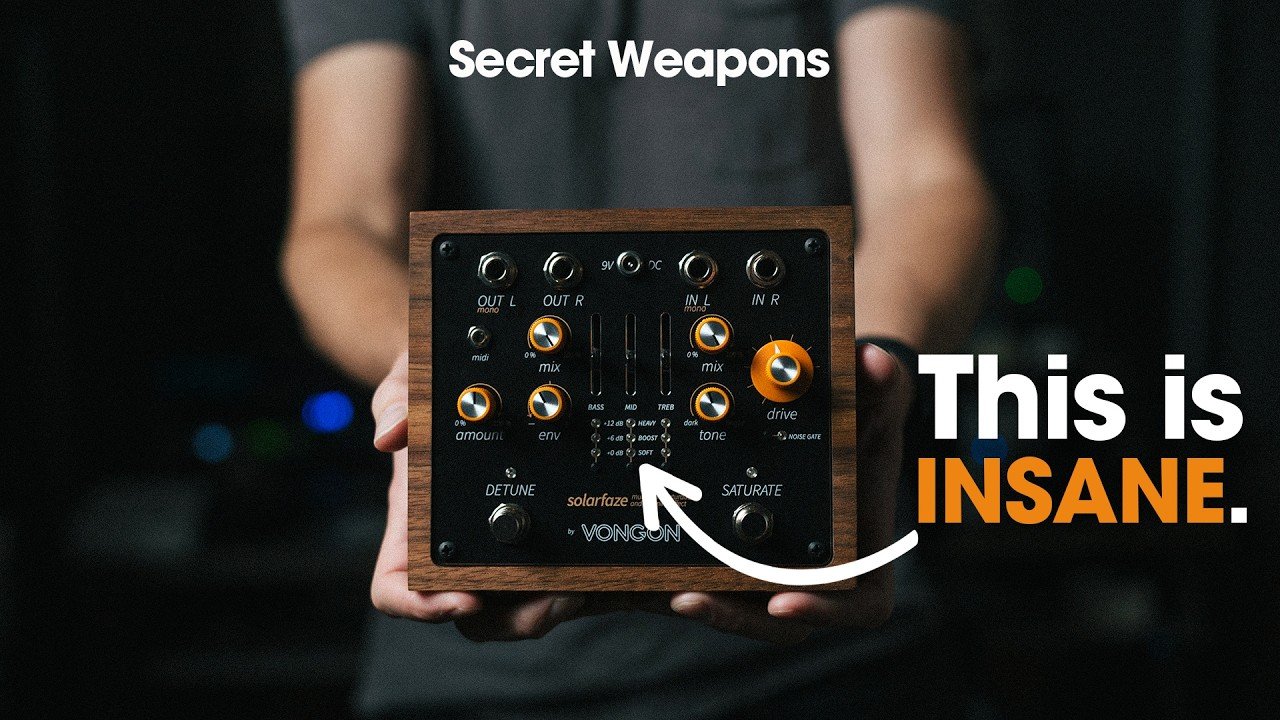Vongon Solarfaze Stereo Saturator and Detuner | Secret Weapons