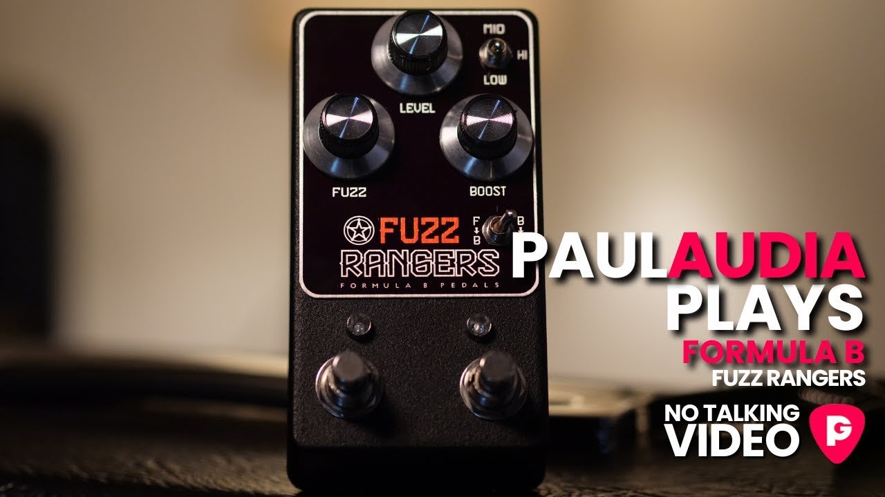 Formula B Fuzz Rangers - Prova (no talking, by Paul Audia for PlanetGuitar.it)