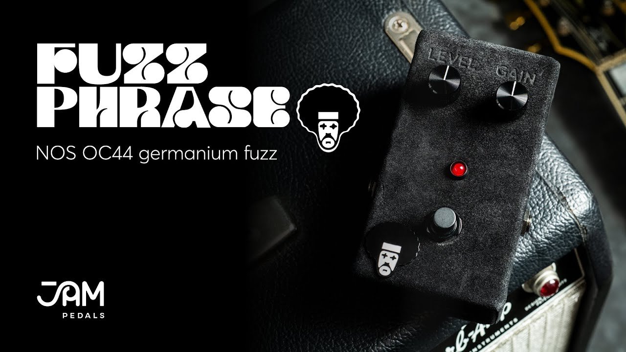 The Black Fuzz Phrase LTD | Ultra-Rare OC44 Germanium Fuzz from JAM pedals