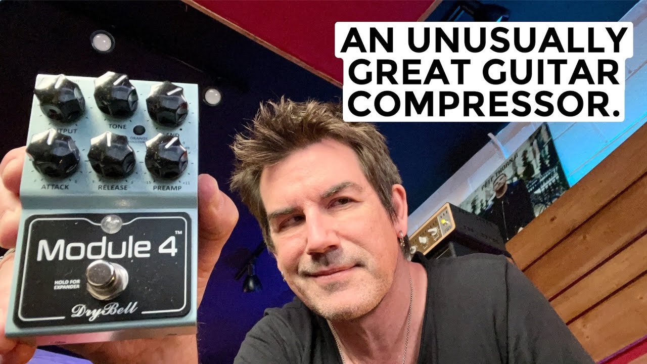 AN UNUSUALLY GREAT GUITAR COMPRESSOR. Drybell MODULE 4