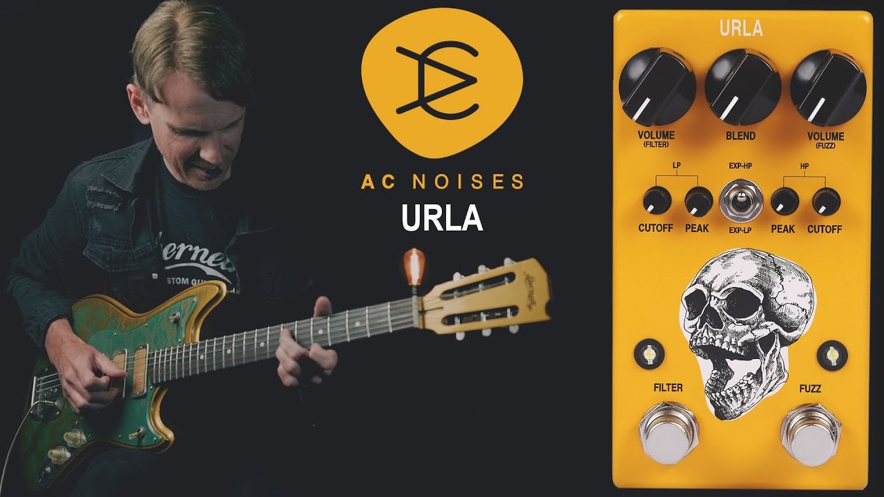 AC Noises // URLA CMOS Fuzz Filter // Guitar Pedal Demo