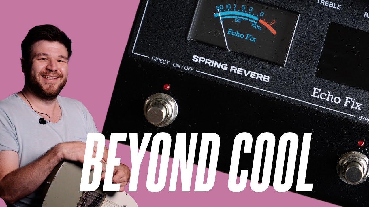 COOLNESS LEVEL 100000 - The Echo Fix EF-P2 Spring Reverb!