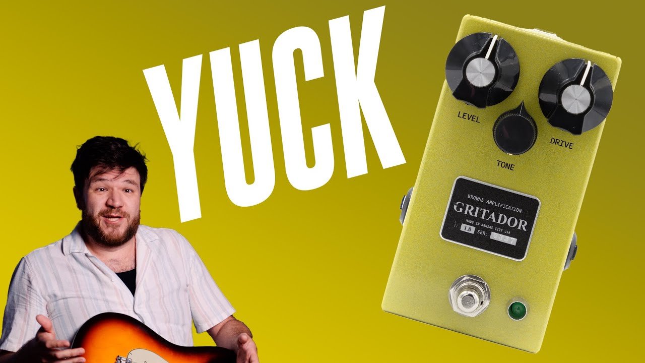 Why I Hate Tube Screamers. Feat. the lovely Browne Amps Gritador!