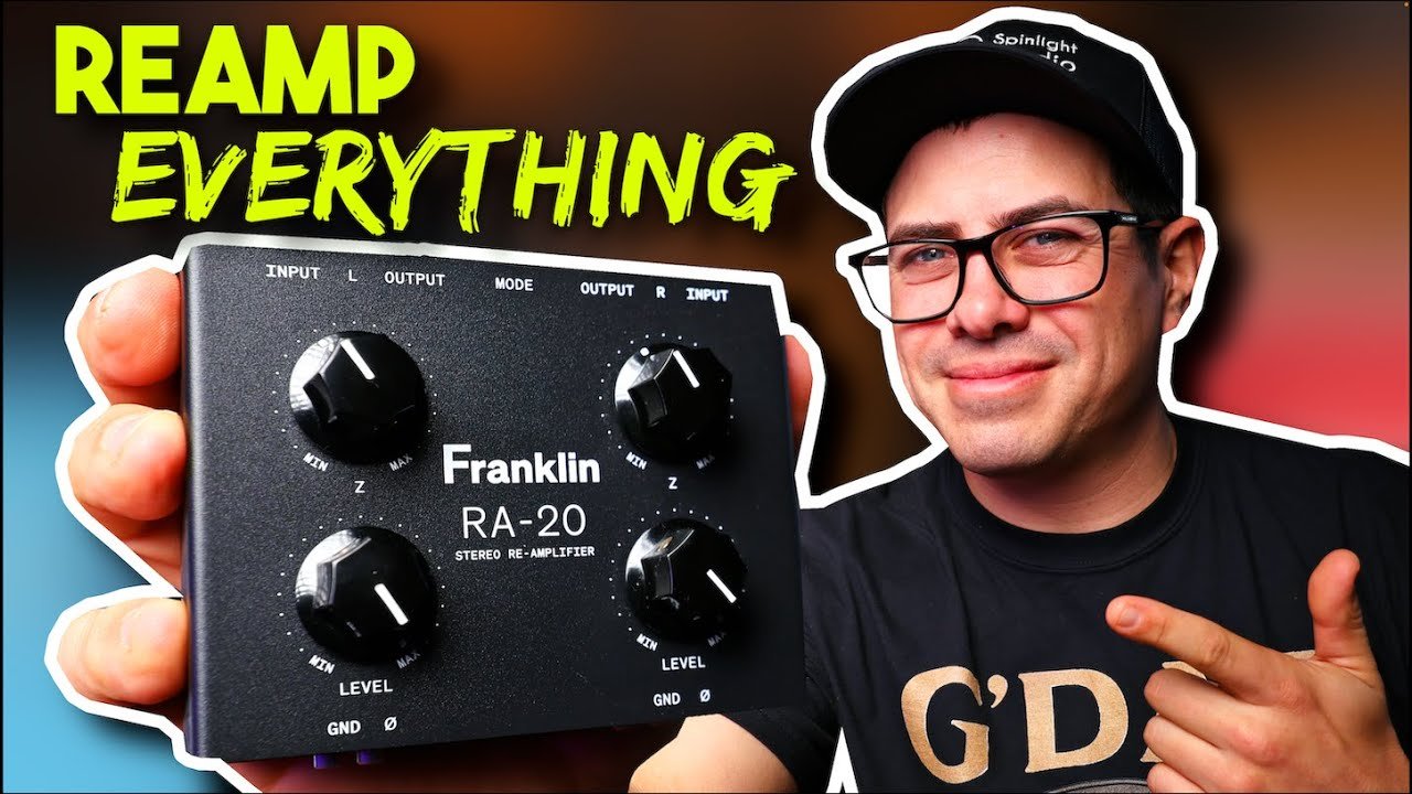Reamping Is Not Just For Guitars // Franklin Audio RA-20 Demo