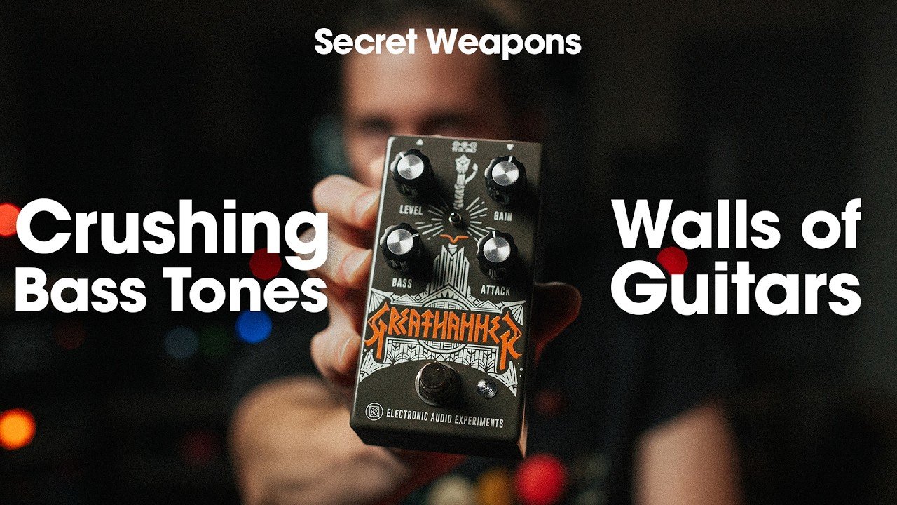 Incredible Bass Tone with the EAE Greathammer | Secret Weapons