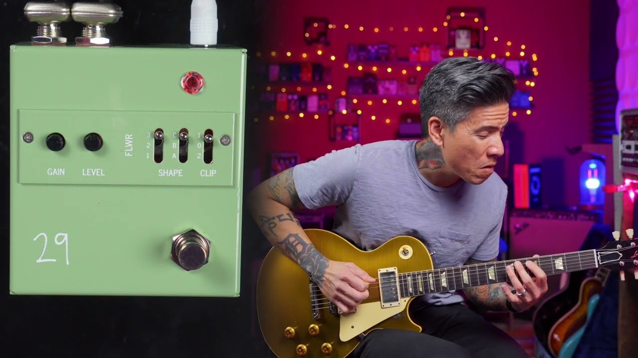 29 Pedals FLWR Overdrive/Distortion/Fuzz pedal