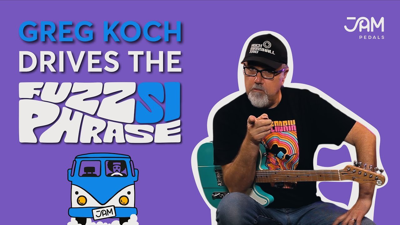 Greg Koch Fires Up the Fuzz Phrase Si | JAM pedals