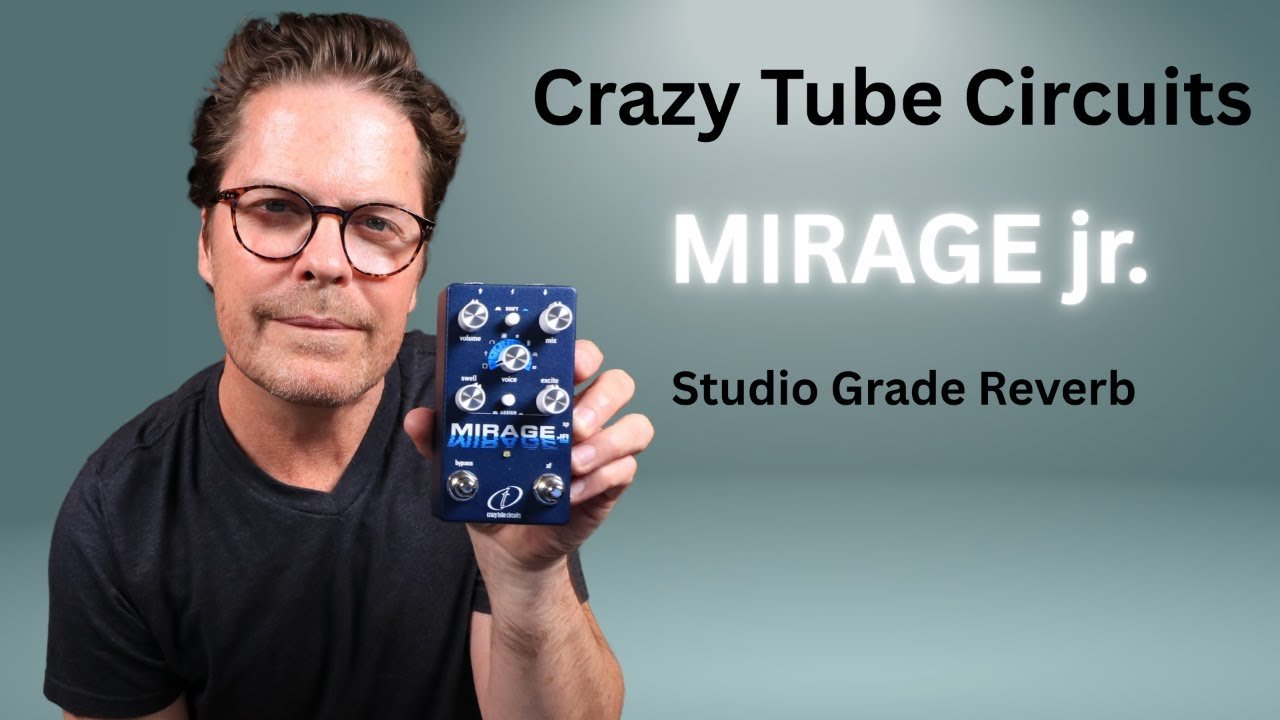 Crazy Tube Circuits Mirage Jr. Studio Grade Reverb Pedal