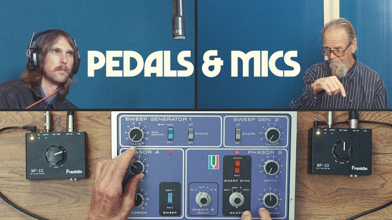 Recording Piano & Drums Through Pedals - Franklin MP-10