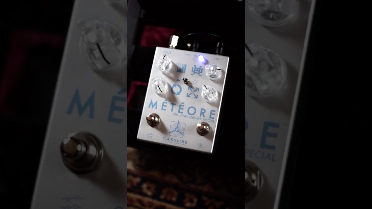 Caroline 10th Anniversary Special Météore Reverb Pedal #reverbpedal #guitareffects #pedaldemo