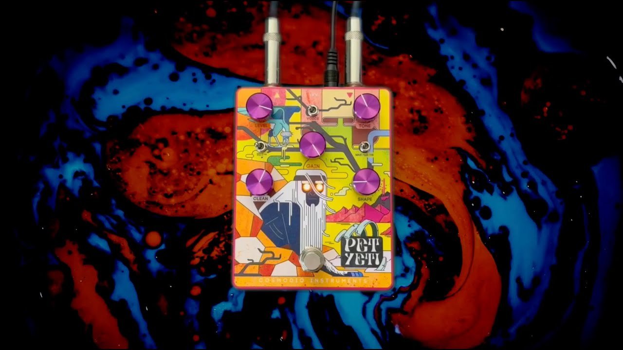 Pet Yeti Distortion/Fuzz | Cosmodio Instruments | Guitar, bass, synth, drum machine demo