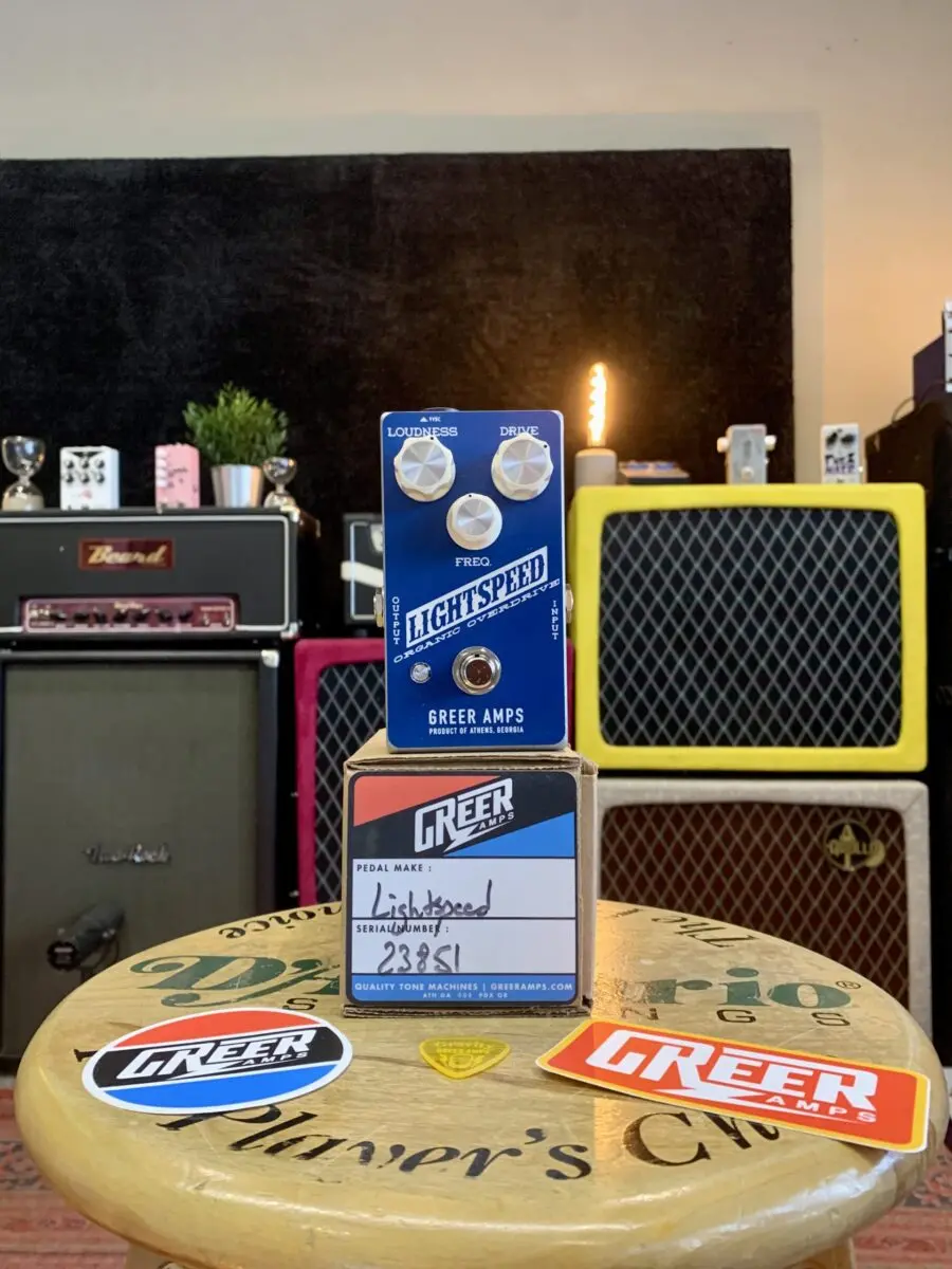Greer Amps Lightspeed Organic Overdrive - One More Pedal