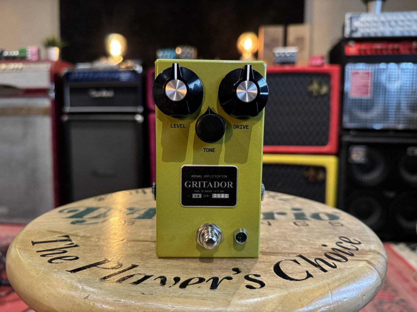 The Gritador — Browne Amplification