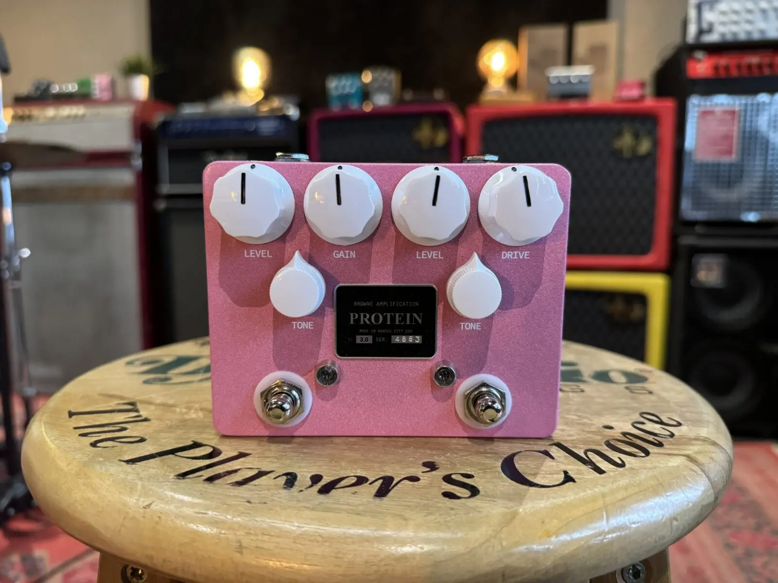 Browne Amplification Protein V3 Pink - One More Pedal