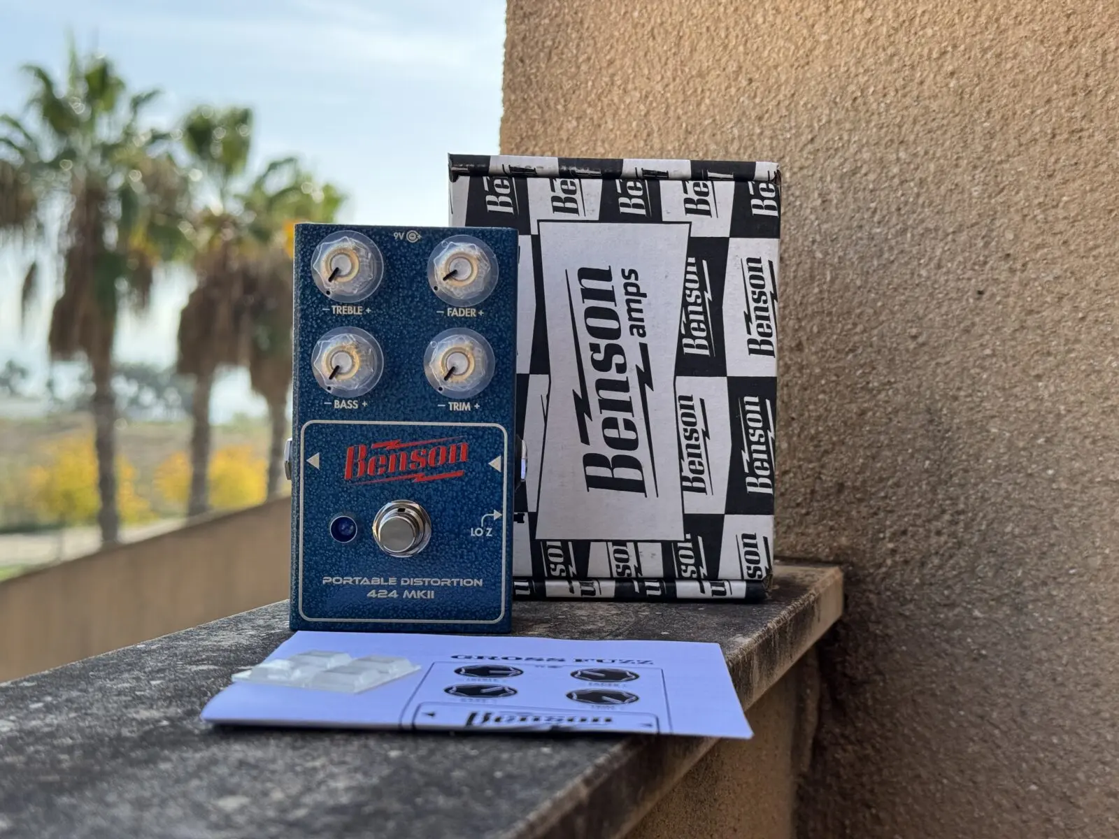 Benson Amps Portable Distortion 424 MKII Preamp - One More Pedal