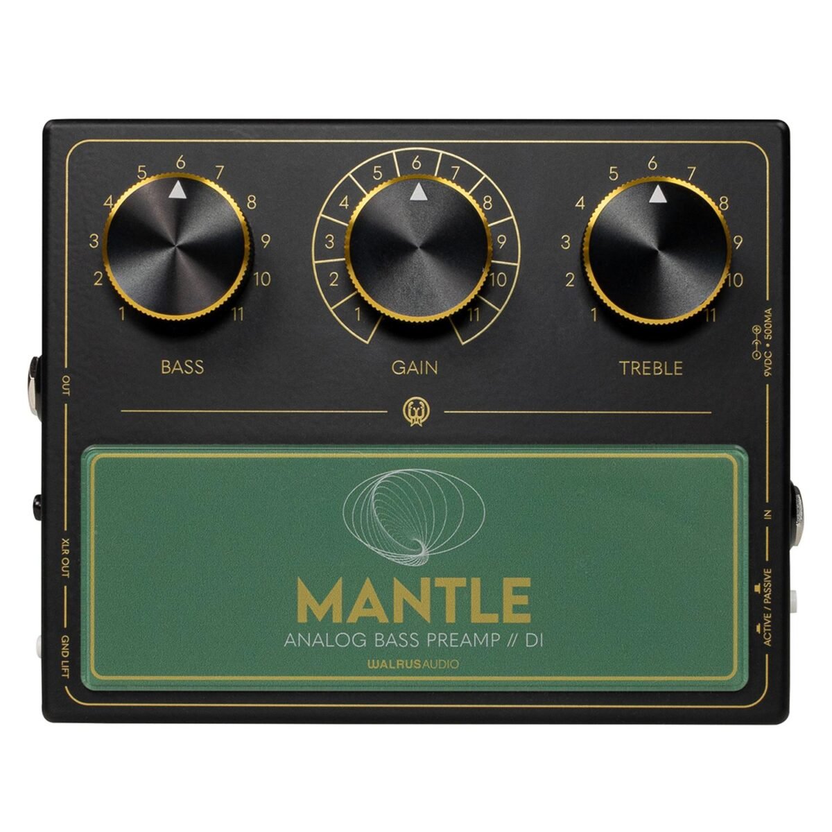 Walrus Audio Mantle – Premium bass preamp & DI