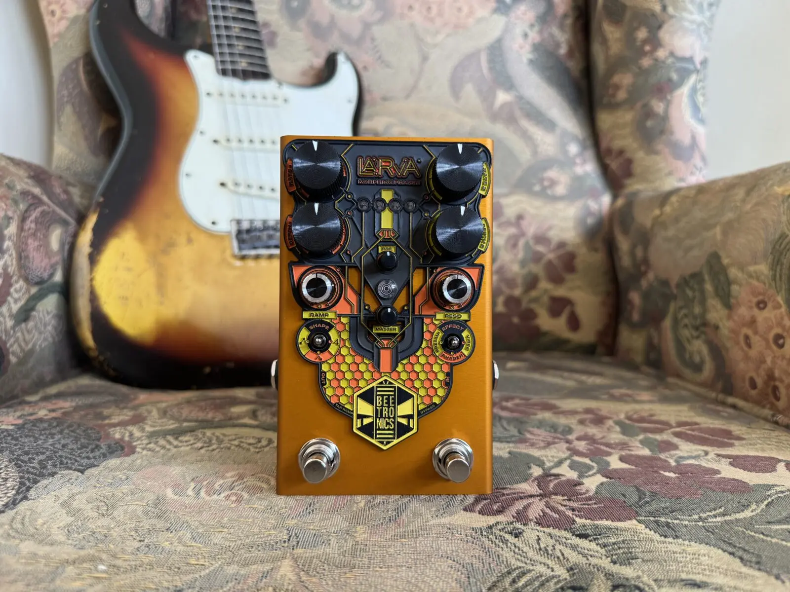 Beetronics LARVA Morphing Phaser - One More Pedal