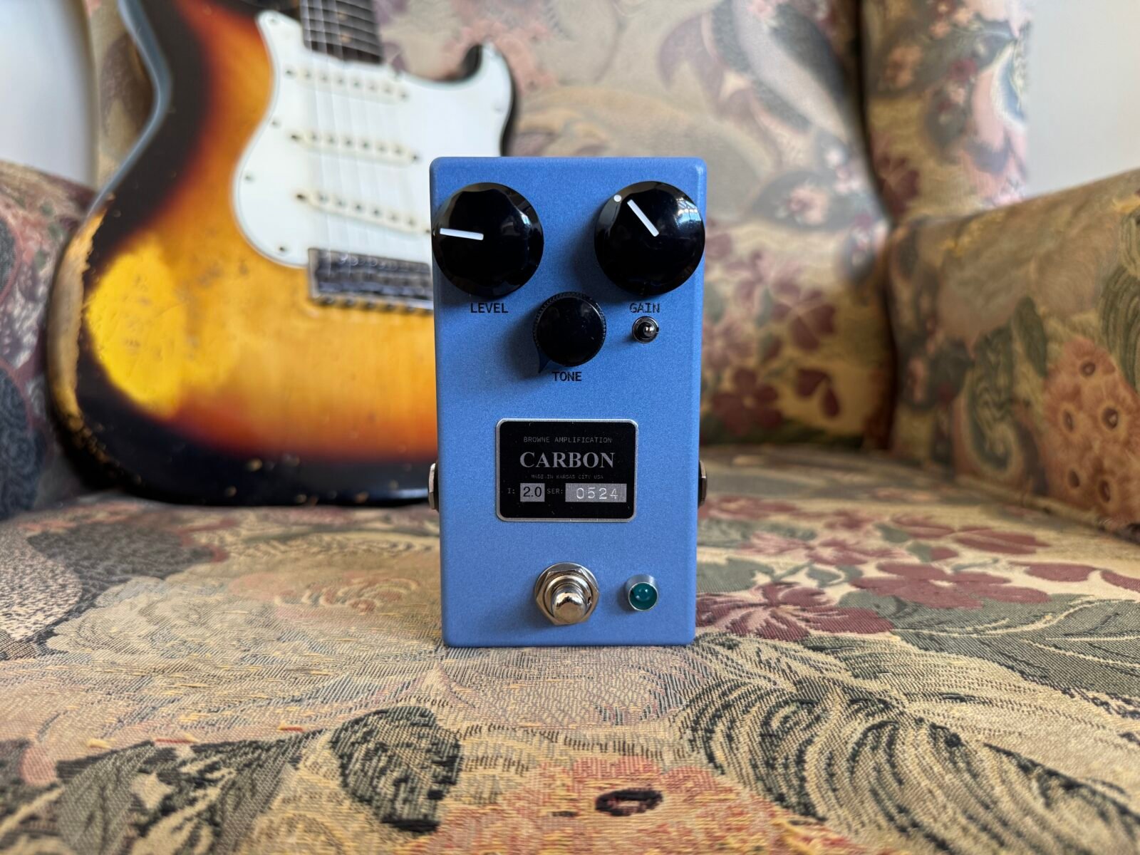 Browne Amplification Carbon Sky Blue V2